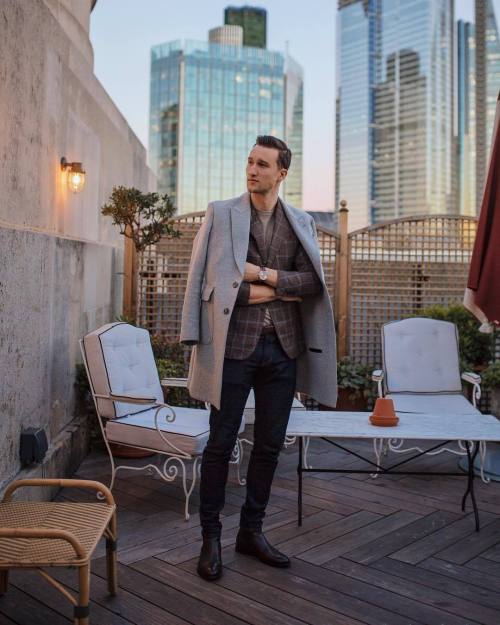 oxfords&mdash;notbrogues: Check jacket style @marcelfloruss