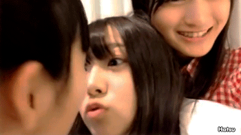 hatsukoi-butterfly:  Requested by Anonymous:→ (Some) HKT48 Kisses
