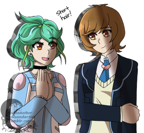 justanotherotakuandartist - Short Hair Bonus with Yugo +...