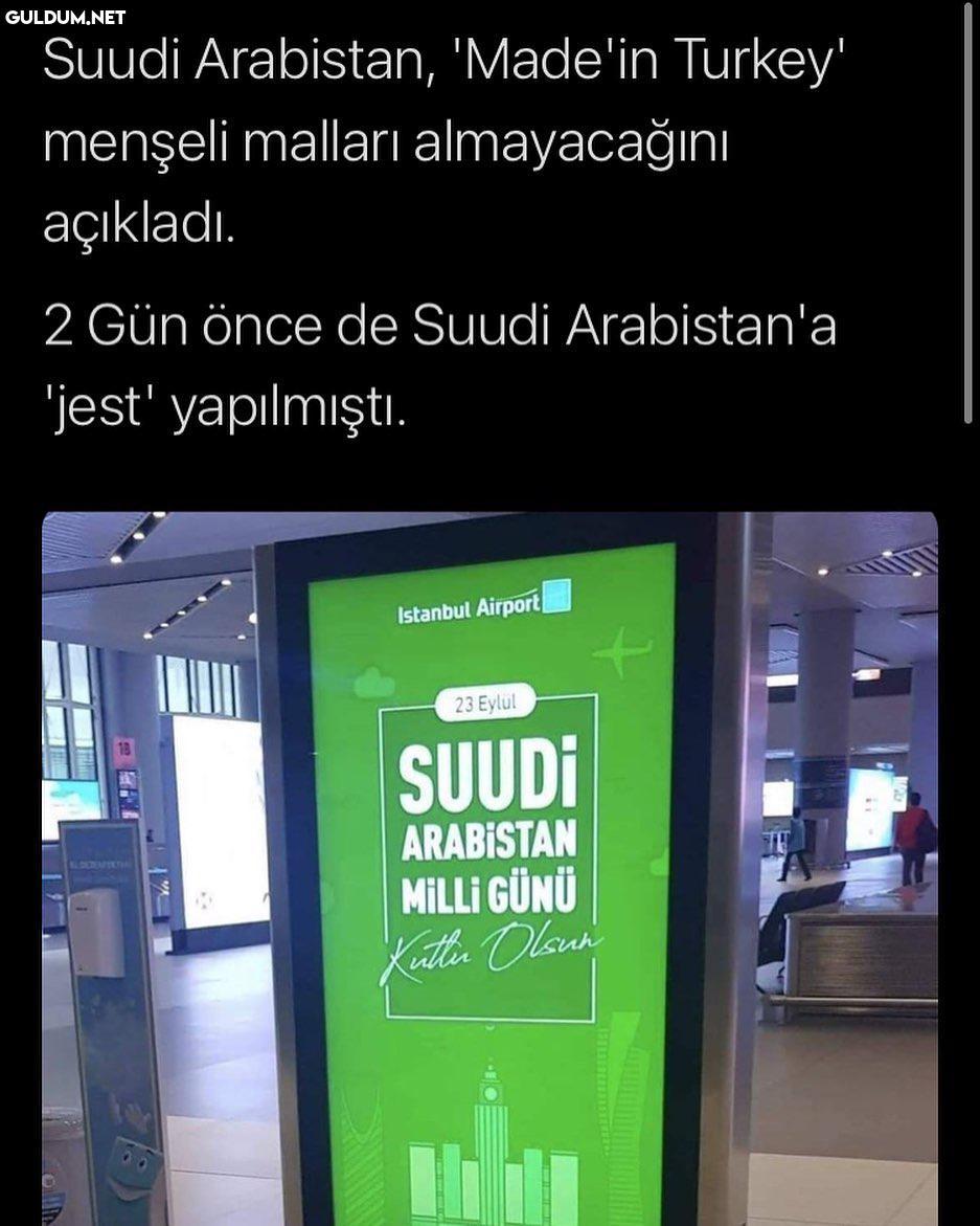 Suudi Arabistan, 'Made'in...