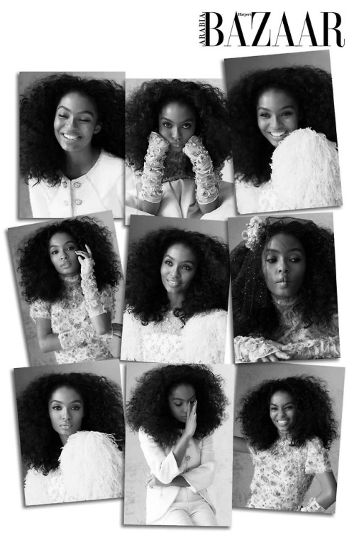 Yara Shahidi for Harper&rsquo;s Bazaar Arabia