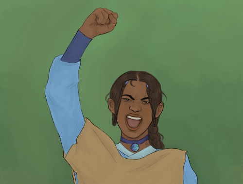 katara-week:comradekatara:@katara-week day 4: revolution / resistance katara inciting change in