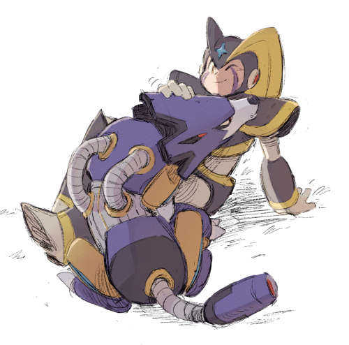 Megaman art dump woops