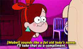 mabellous:  Hi, I’m Mabel! I’m twelve and own a pig! Wanna get married?  