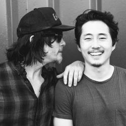 jesselirola:  normanreedus and steveyeun