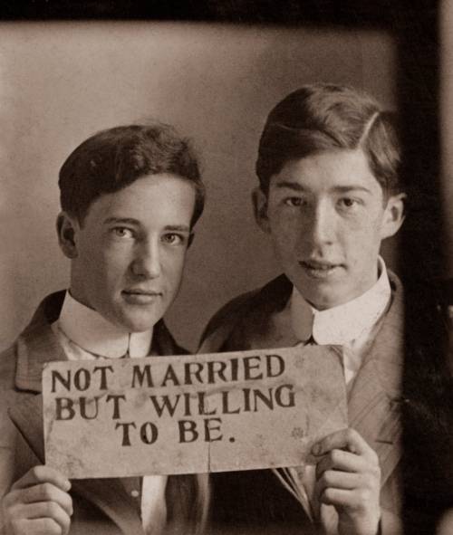 the-little-fox-in-the-box:c86:Taken from Loving: A Photographic History of Men in Love 1850s&nd