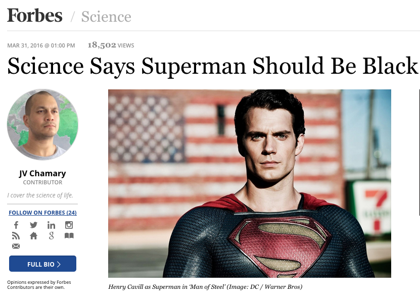 mixed-apocalyptic:  micdotcom:  But could you imagine? Putting aside that Superman