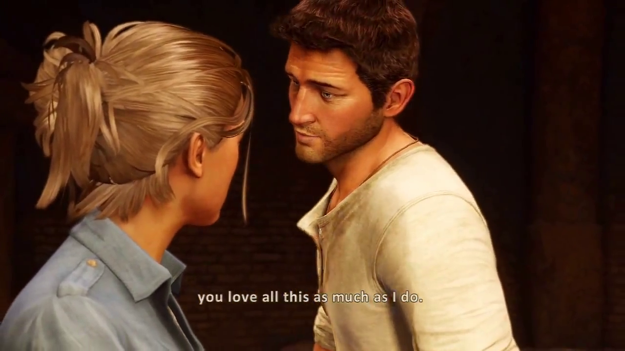 َ on X: nathan drake and elena fisher — uncharted 3: drake's