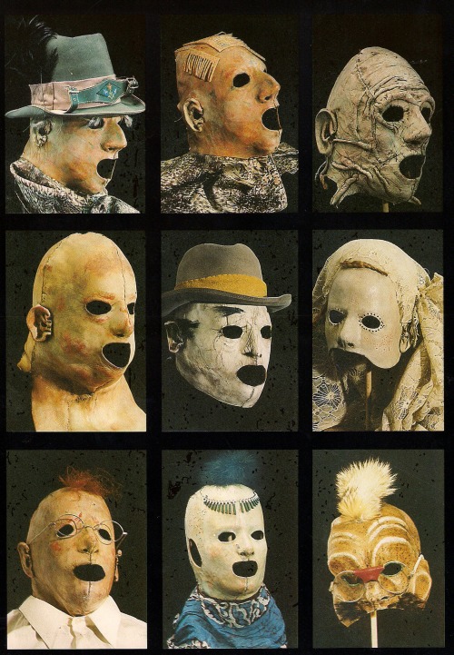 tollosebio-stuff: Theatre-masks Berlin 1990 Der Drache