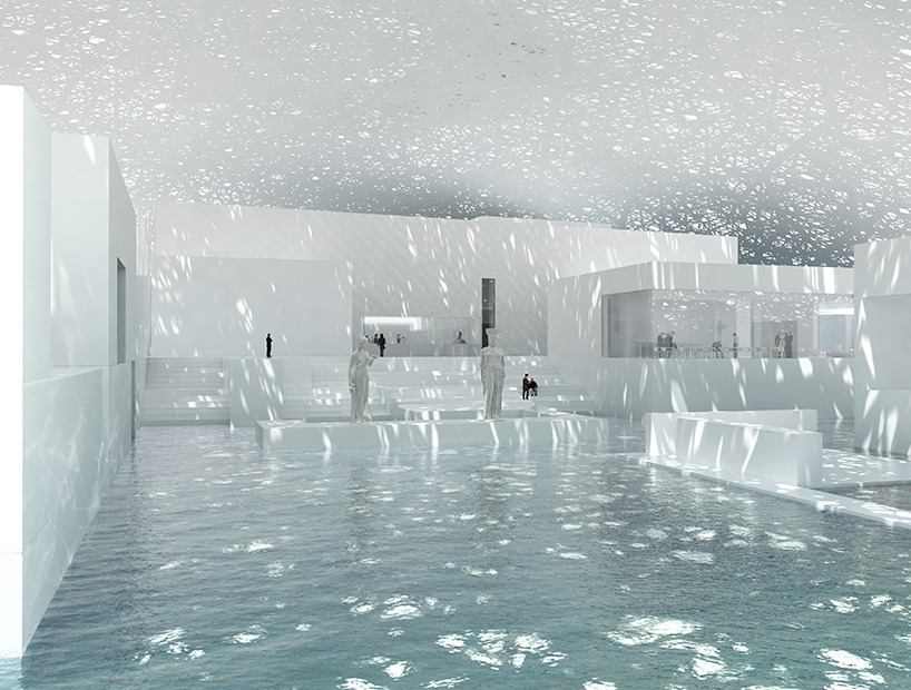 incorporatedchaos:  The Abu Dhabi Louvre by Jean Nouvel.  The museum designed as