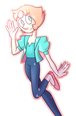 thedreamywarrior:There’s only counted times where I do a good Pearl, this is one of them