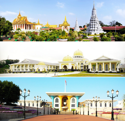 royalwatcher:  Royal palaces/ official residences of various royal families around the world (as requested by averymonster) 