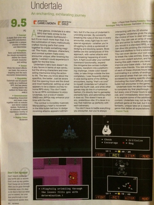 jetgreguar: lilbuztahs: GUYS UNDERTALE WON GAME OF THE MONTH ON GAME INFORMER. EXCEEDING CALL OF DUT