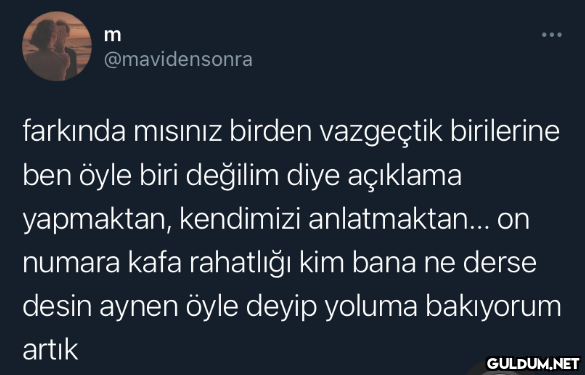 m @mavidensonra farkında...