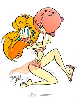 grimphantom:  themrock:  Livestream Request #3Princess Peach in a bikini  This is funny XD  &lt; |3