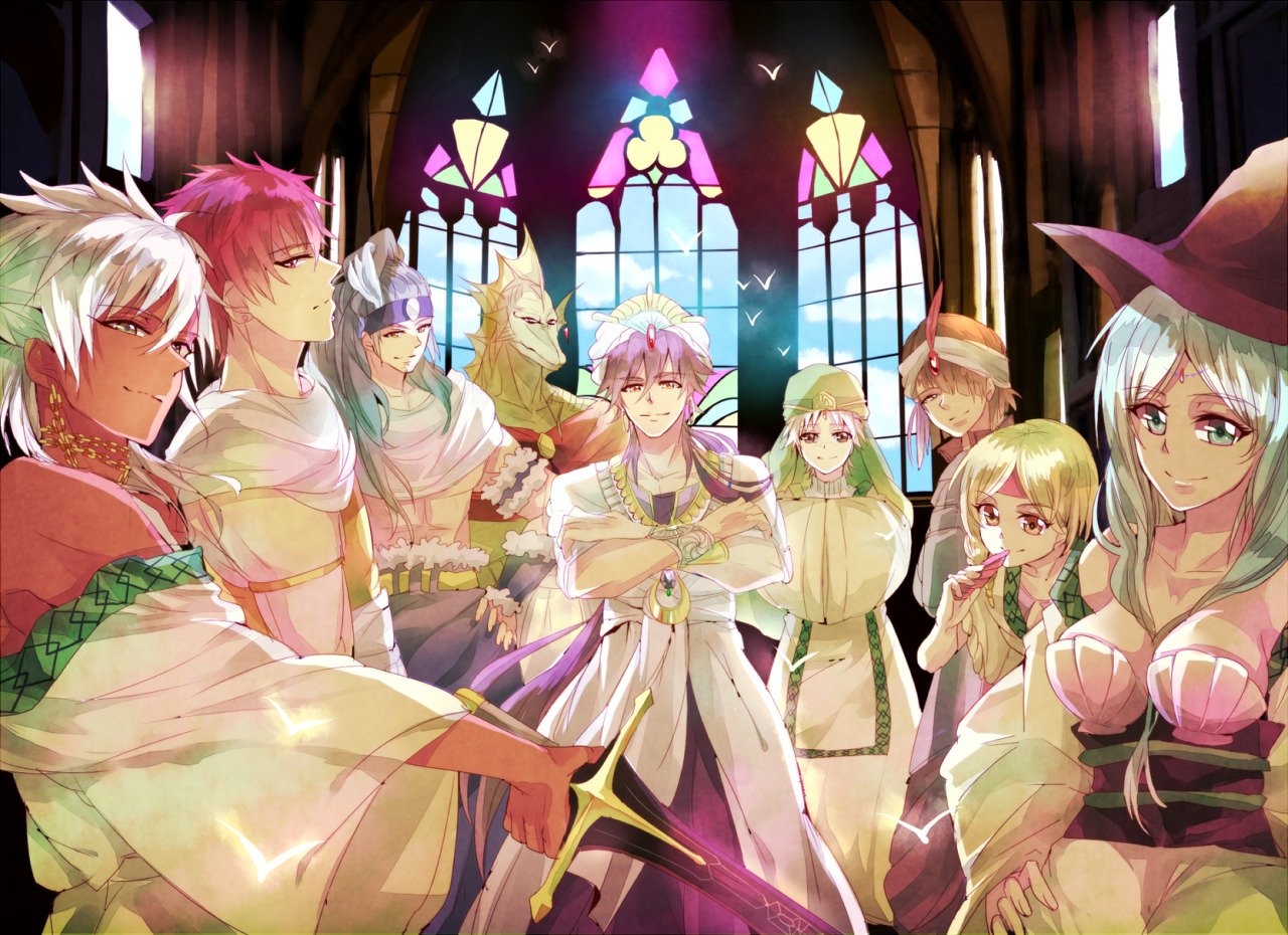 Eight Generals - MAGI: The Labyrinth of Magic