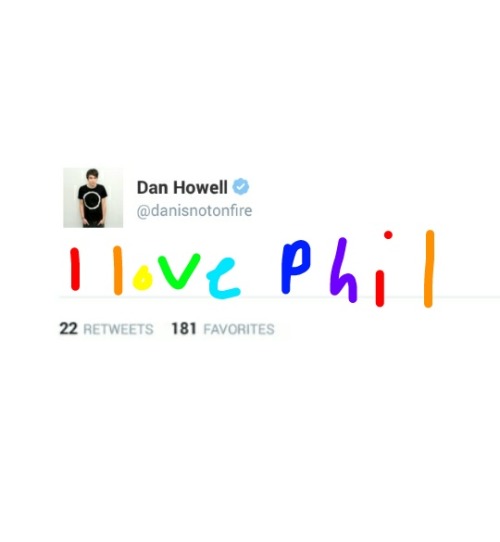 thankphan:Look what Dan tweeted. 100% not fake100% awesome