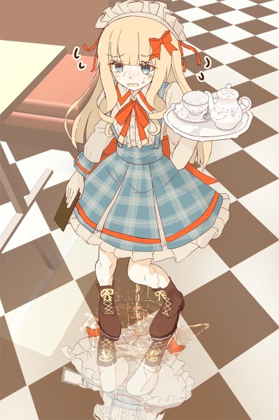 princess-omo:This art style is so cute and I love the reflection on the floor. 