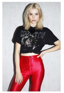 thegolddig:  Vtg 90’s original Red Satin