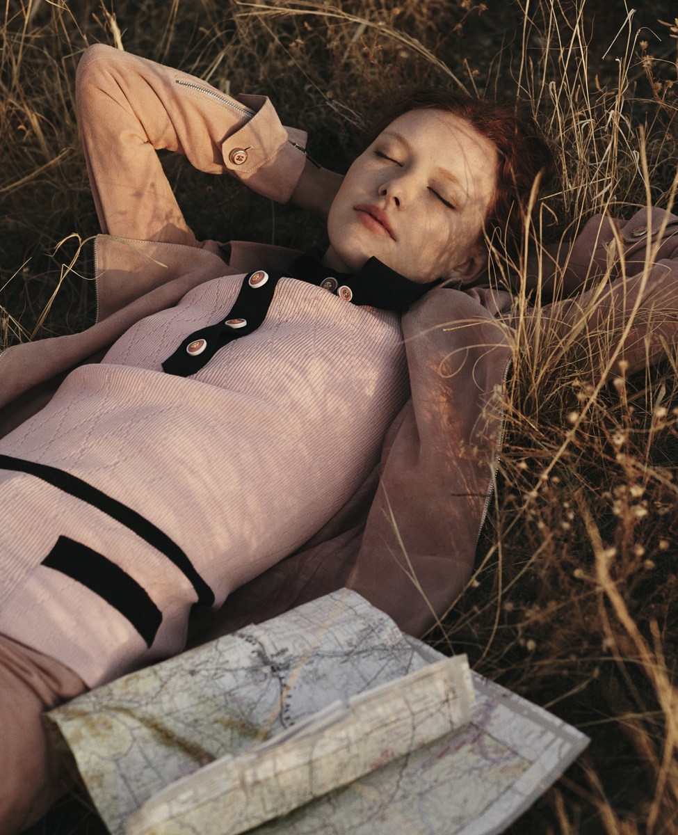 classicmodels:        Foster Rohe By Ben Weller For Uk Harper’s Bazaar April 2015