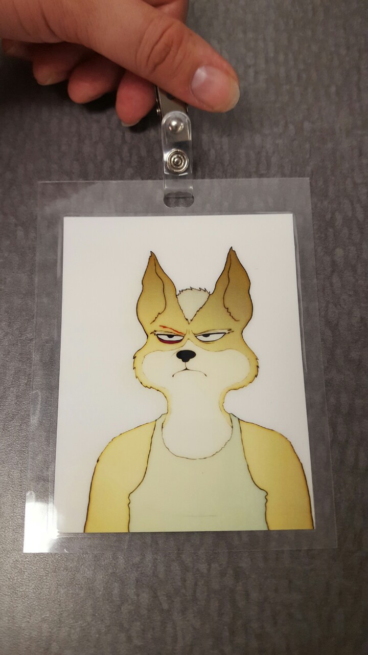 a-fox-in-space:  Double sided Wolf/Fox badges  If you want one ($5) COME FIND ME