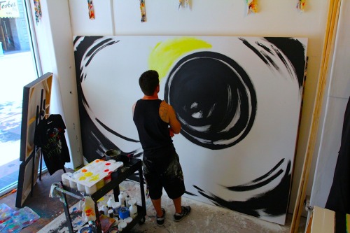 acrylicalchemy:  Astranomelly Time-Lapse Watch the Video HERE