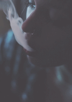 myporcelainmind:  halloweenween:  I have a fascination with smoke.  Inhale, Exhale. 