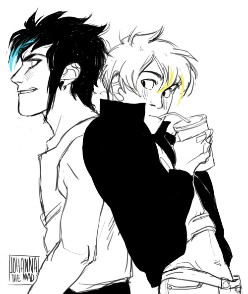 johannathemad:  read the latest updates and felt like drawing them Cain and Abel