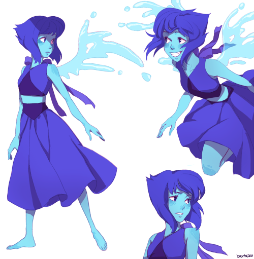 bente36:  Seeing happy Lapis and walking smol dorito makes me happy   <3 <3 <3