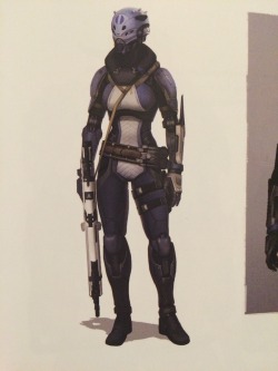 thekellofkells:  I was looking at one of the “mysterious stranger” cutscenes last night and we noticed that her arm joints and leg joints are exposed. She looks like she’s basically wearing a leotard? This is from the art of Destiny btw and it looks