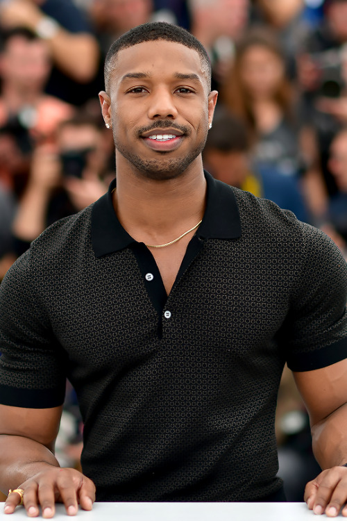 mbjsource:  Michael B. Jordan attends the photocall of ‘Fahrenheit 451′ during the 71st Annual Cannes Film Festival in Cannes, France (May 12, 2018).