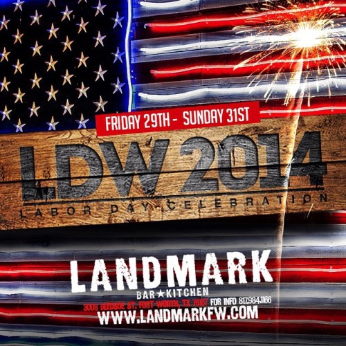 Landmark LDW 2014 flyer design #flyers #graphicdesign #artwork #adobe #photoshop #nightlife #nightli