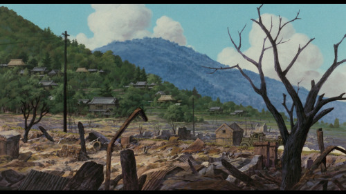 Hotaru no Haka, Grave of the FirefliesStudio Ghibli 1988, Art director: Ghibli’s own Yamamoto Nizo