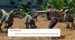 the-park-is-open:  Jurassic World + text