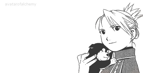 avatarofalchemy:   Riza Hawkeye + Black Hayate  