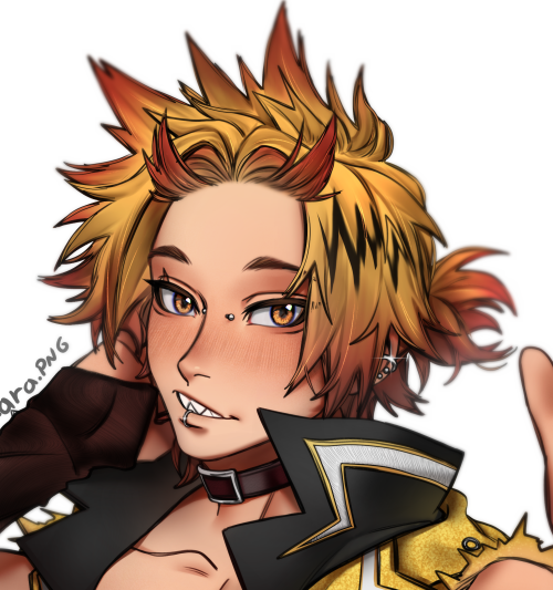 Kirishima x Kaminari FUSION (not necessairly ship intended) they are Rengoku’s son, prove me wrong a