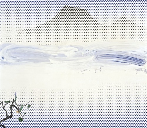 Landscape in Fog (1996), Roy Lichtenstein