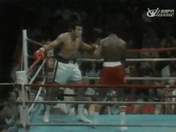 Muhammad Ali dodging 23 shots in 10 seconds.…and