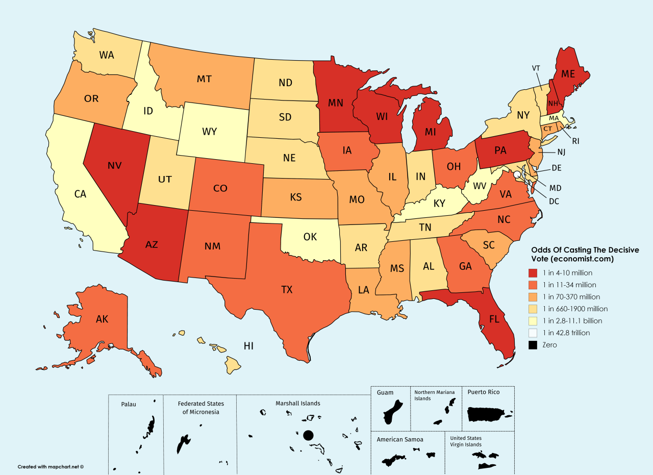 Voting map