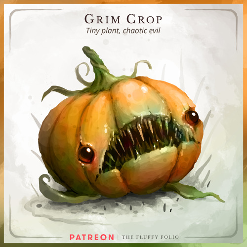 Grim Crop - Tiny plant, chaotic evil“One bad apple spoils the whole barrel.” Sometimes a bad season 