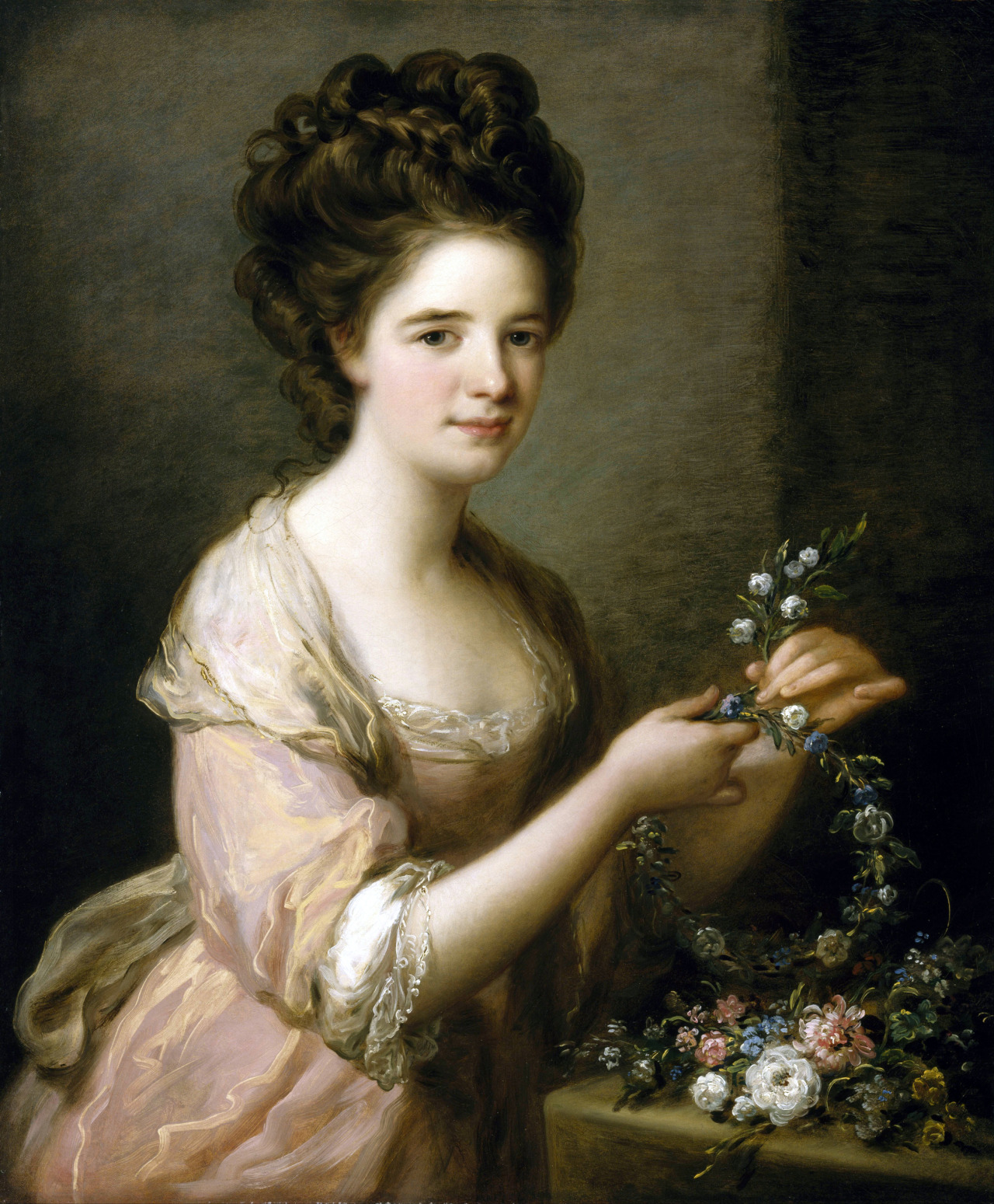 masterpiecedaily:  Angelica Kauffman Portrait of Eleanor, Countess of Lauderdale