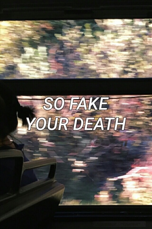 fake your death - my chemical romance