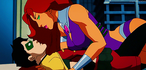mari-mccabes:  Starfire + Robin in Teen Titans: The Judas Contract