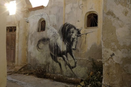 Pegasus found (street art, Tunisia) porn pictures