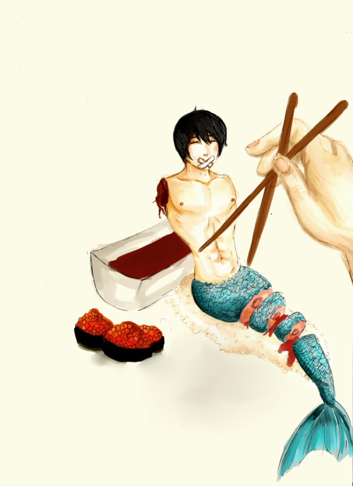 pinkpainted-devil:Edible boys :p literallyscan it and painted it with sai 