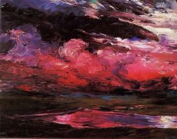 aestheticgoddess:  Emil Nolde, Drifting Clouds 