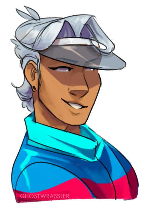 art trade with my good dude @dappio :o his oc winter!this guy has such a #look i love that visor so 