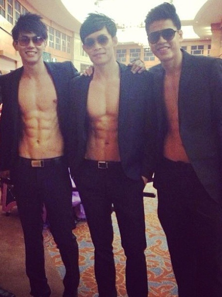 merlionboys: Wednesday is for three and three is for trio. Have you seen the handsome