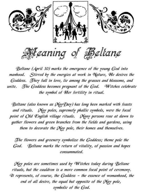 Happy Beltane witches!