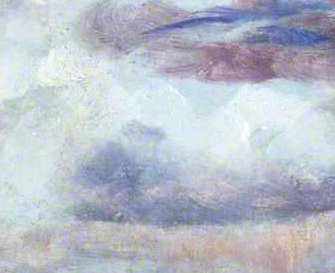 summerlilac:  Study of Clouds with a Low Horizon (details) Lionel Bicknell Constable - circa 1850